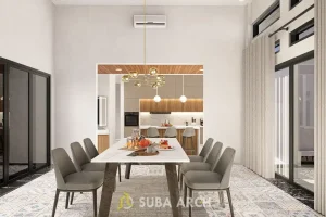 Desain interior rumah Classic di Cianjur oleh Suba-Arch
