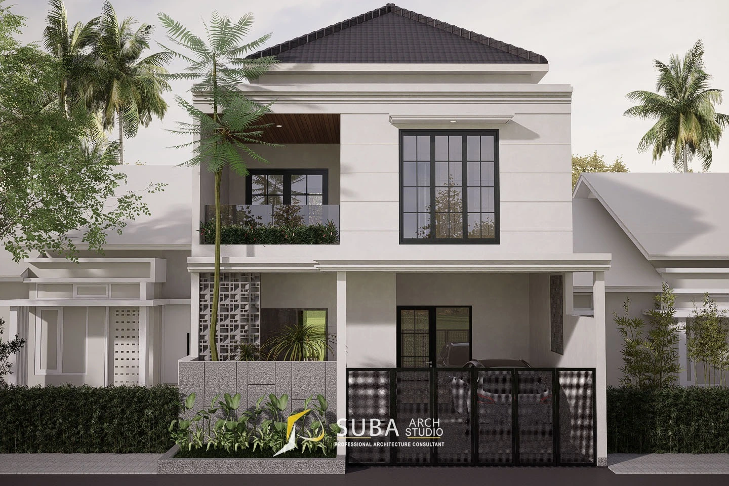 Desain interior rumah Classic di STRA oleh Suba-Arch