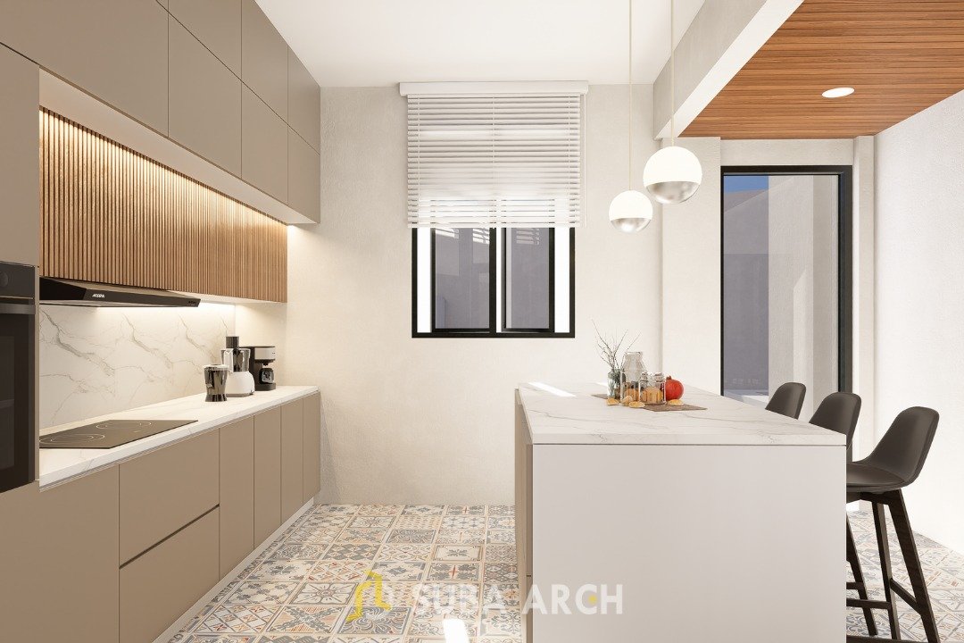 Desain interior hunian modern di STRA