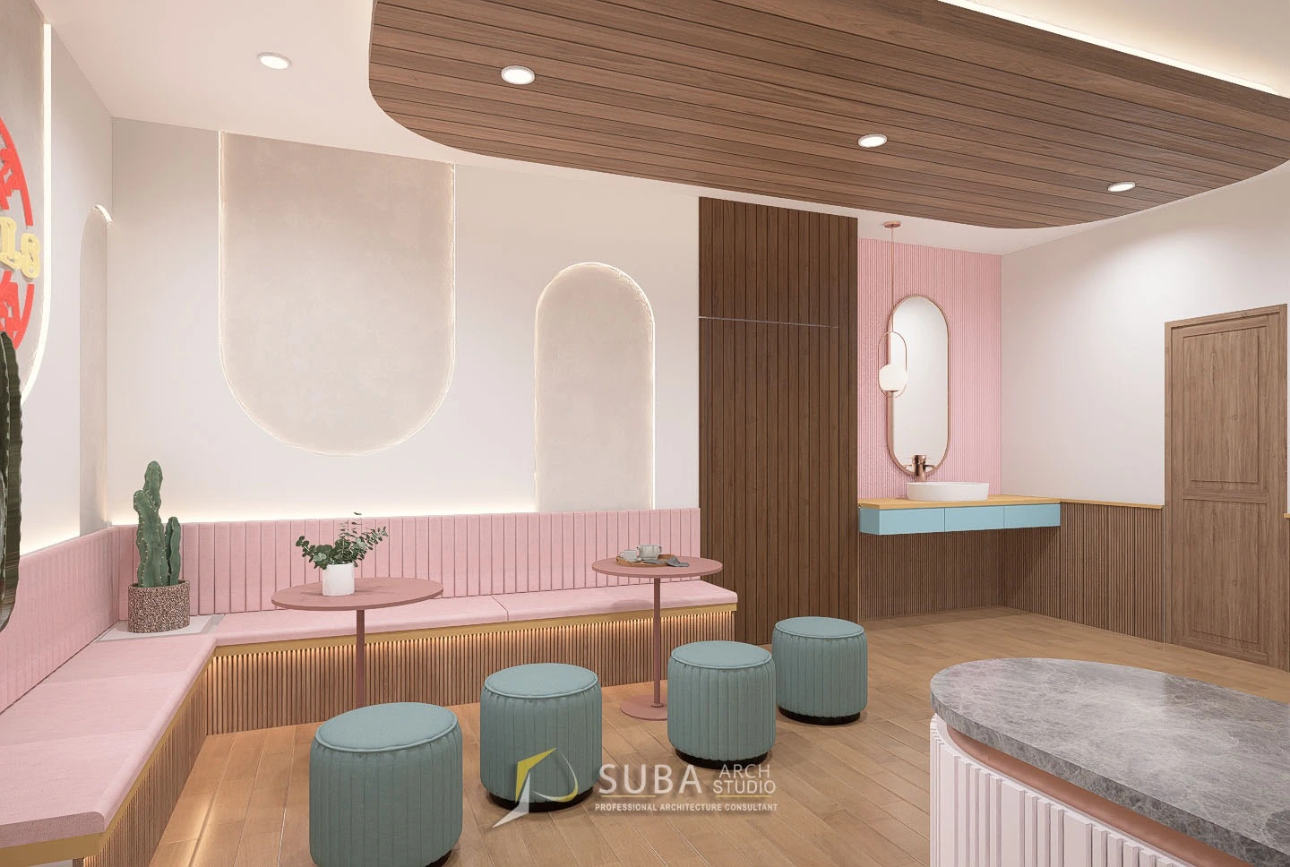 Arsitektur Komersial Suba Arch