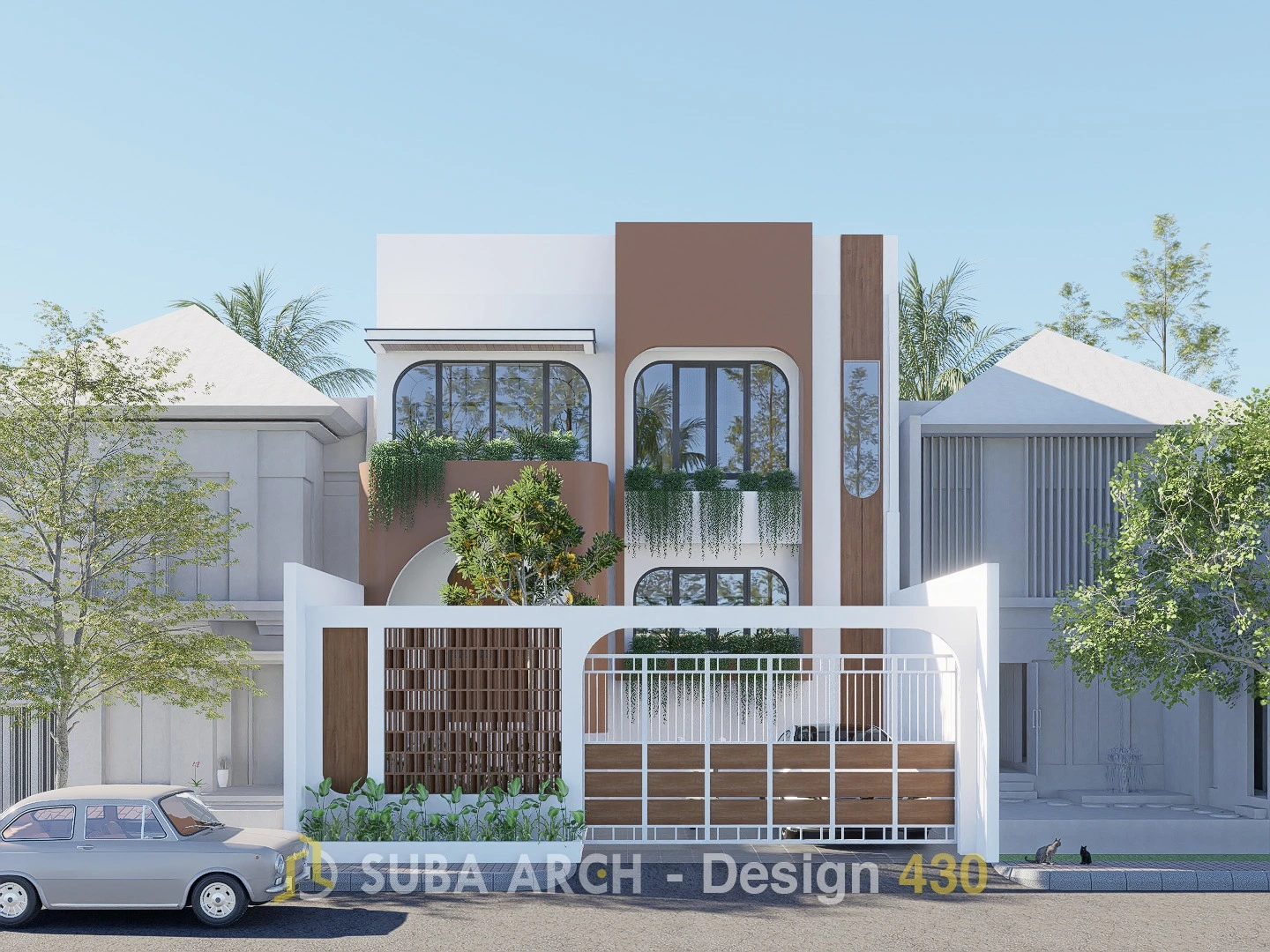 Desain rumah minimalis modern di STRA oleh Suba-Arch