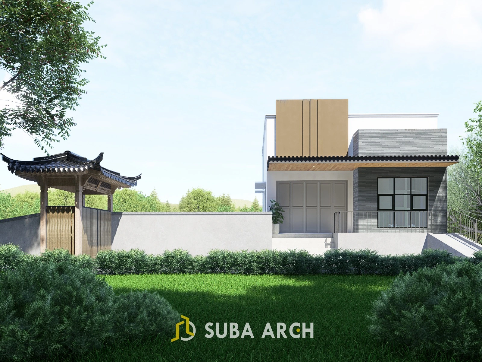 Portofolio desain rumah minimalis di STRA